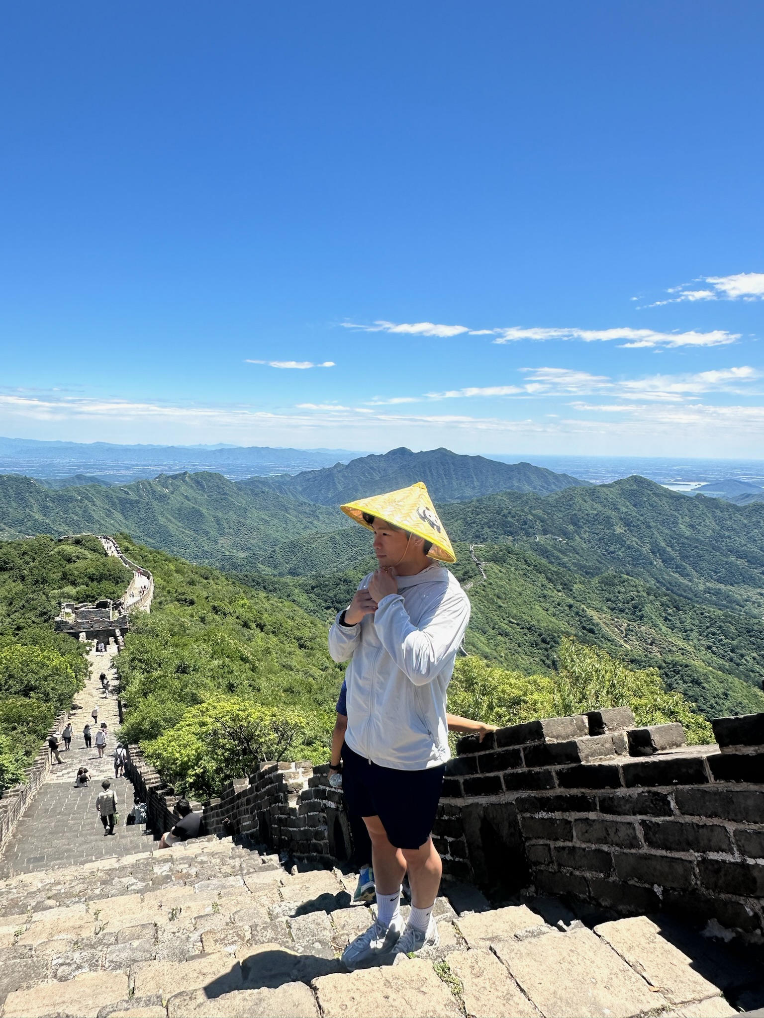 Kyle at the Great Wall of China
